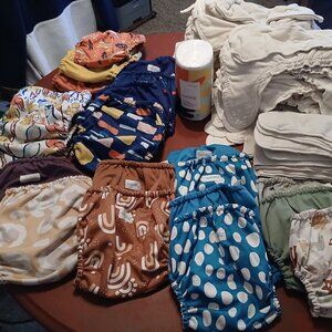 Size 2-Esembly diapers  Bundle